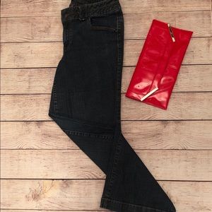 Lane Bryant Wide Leg Blue Jeans